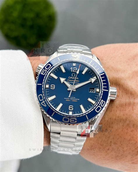 omega seamaster planet blue